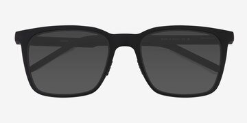 Matte Black Verge -  Plastique Lunettes de soleil