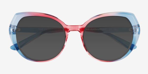 Blue Pink True Colors -  Plastic Sunglasses