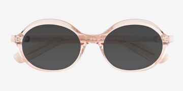 Clear Champagne Melva -  Acétate Lunettes de soleil