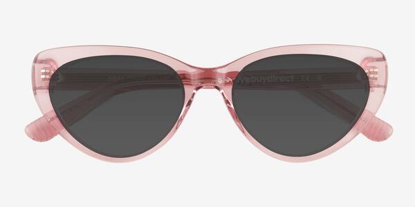 Clear Pink Dora -  Acetate Sunglasses