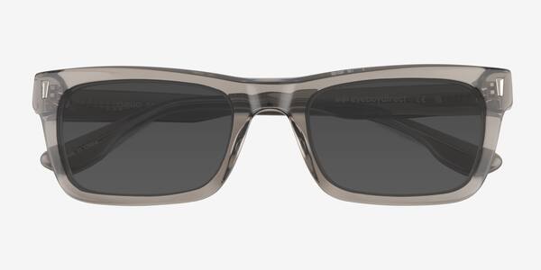 Clear Gray Emilio -  Acetate Sunglasses