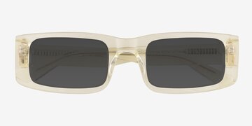 Clear Yellow Alaric -  Acetate Sunglasses