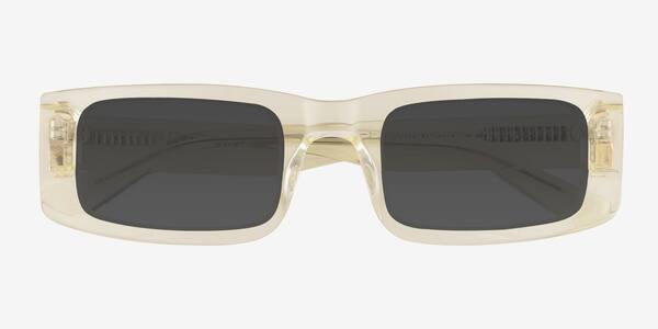 Clear Yellow Alaric -  Acetate Sunglasses