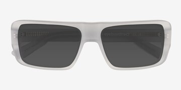Clear Matte Gray Nick -  Acétate Lunettes de soleil