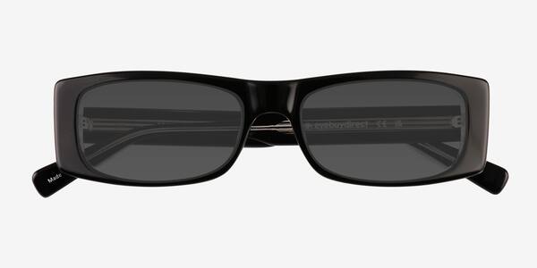 Black Clear Ernest -  Acetate Sunglasses