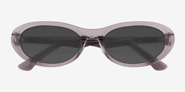 Clear Gray Varo -  Acetate Sunglasses