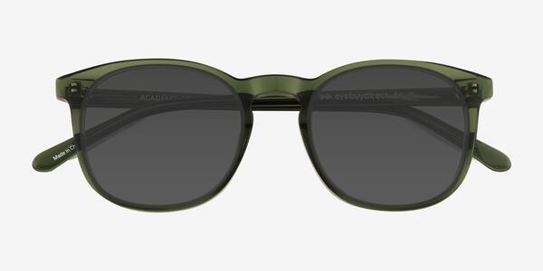 Clear Green Academy -  Acetate Sunglasses