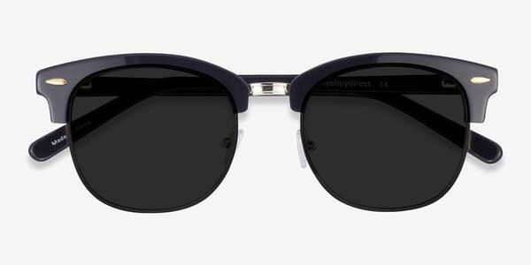 Black Strata -  Acetate-metal Sunglasses