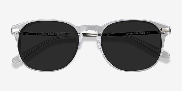 Transparent Council -  Acetate-metal Sunglasses