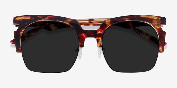 Tortoise Ilsa -  Acetate-metal Sunglasses