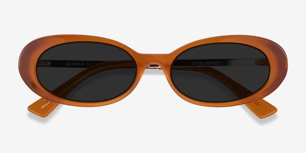 Orange Winona -  Acetate Sunglasses