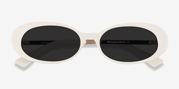 Beige Winona -  Acetate Sunglasses