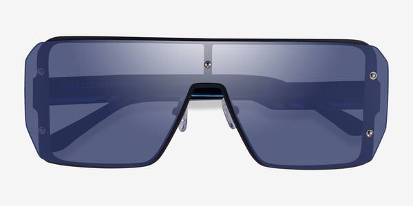 Black Blue Bot -  Acetate Sunglasses