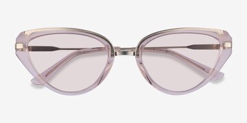 Crystal Nude Genevieve -  Acetate Sunglasses