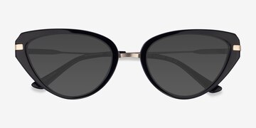 Black Genevieve -  Acetate Sunglasses