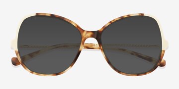 Tortoise White Lockwood -  Acetate Sunglasses