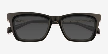 Black Carleton -  Metal Sunglasses
