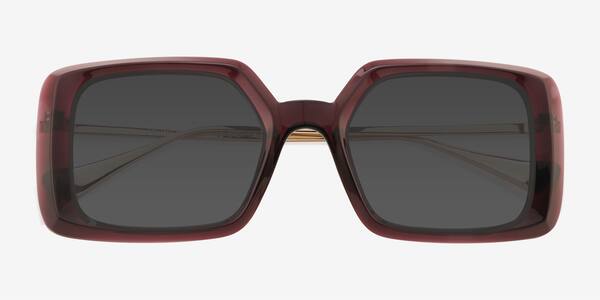 Purple Arlington -  Metal Sunglasses