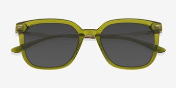 Green Visia -  Metal Sunglasses