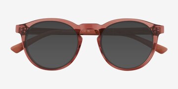 Clear Pink Blackwood -  Acetate Sunglasses