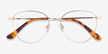 Doré Lila -  Vintage Titanium Lunettes de vue