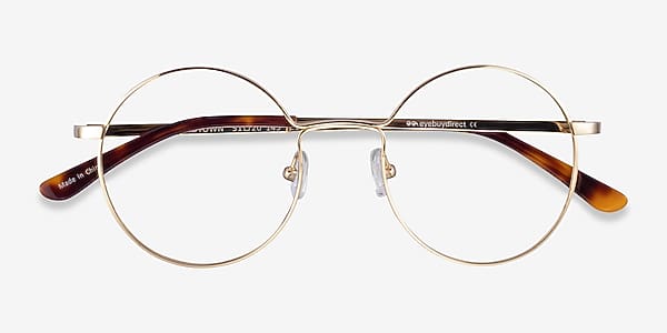 Gold Midtown - Titanium Eyeglasses Gold Midtown - Titanium Eyeglasses