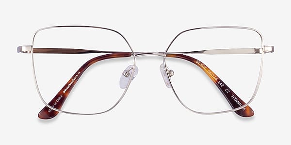Silver Bessie - Titanium Eyeglasses Silver Bessie - Titanium Eyeglasses
