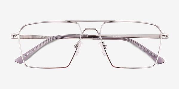 Shiny Silver Boreas -  Titanium Lunettes de vue