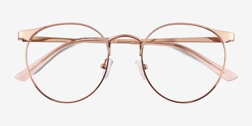 Rose Gold Alsie -  Titanium Eyeglasses