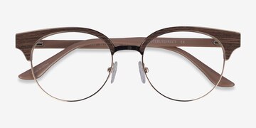 Gold Beige Wilderness -  Classiques Acétate Lunettes de vue