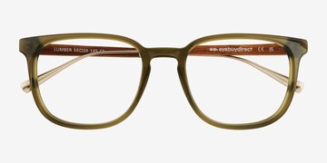 Olive Green Lumber -  Acetate Eyeglasses
