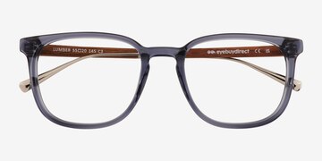 Blue Lumber -  Acetate Eyeglasses