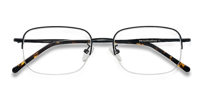 Black Munroe -  Metal Eyeglasses
