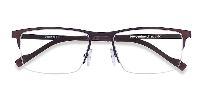 Brown Variable -  Lightweight Metal Eyeglasses
