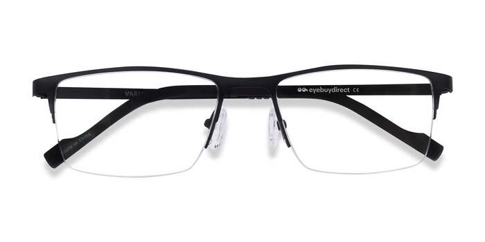 Black Variable -  Lightweight Metal Eyeglasses