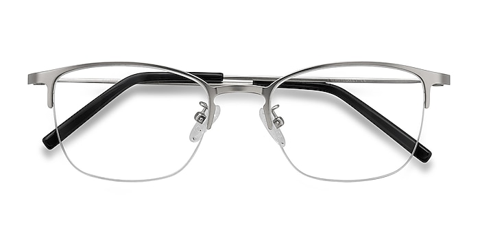 Silver Scaffold -  Lightweight Metal Eyeglasses