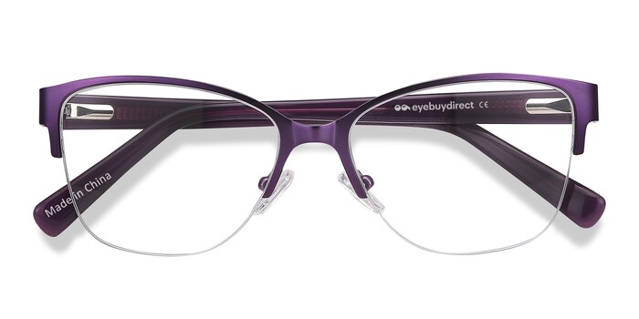 Trust Cat Eye Clear Purple Full Rim Eyeglasses, Eyebuydirect