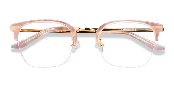 Curie Browline Pink Glasses for Women | EyeBuyDirect