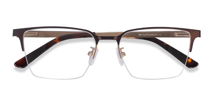 Brown Brink -  Metal Eyeglasses