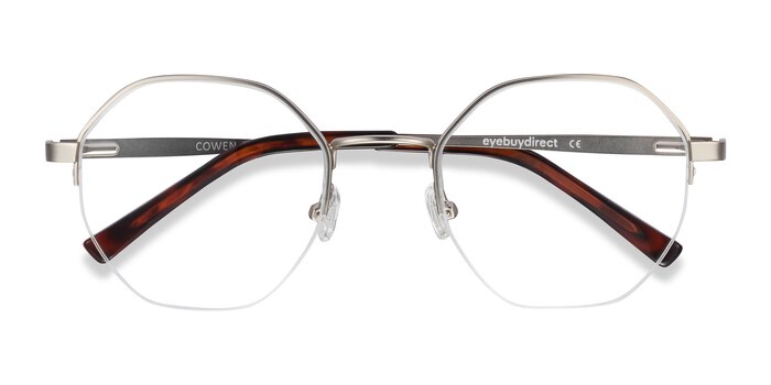 Silver Cowen -  Fashion Metal Eyeglasses