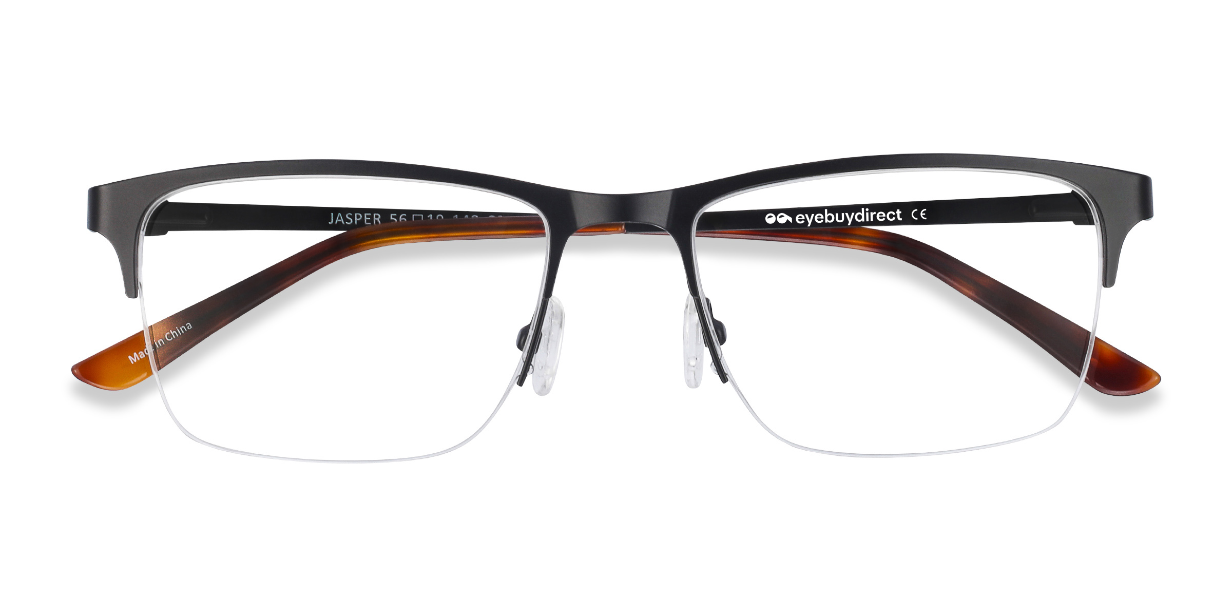 Male s rectangleMetal Prescription eyeglasses - Eyebuydirect s Jasper