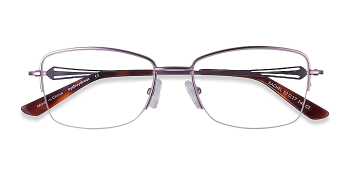 Purple Rachel -  Metal Eyeglasses