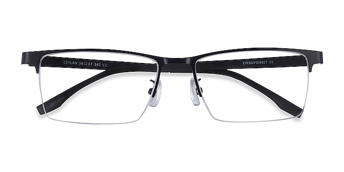 Black Ceylan -  Metal Eyeglasses