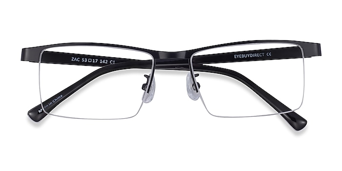 Black Gold Zac -  Metal Eyeglasses