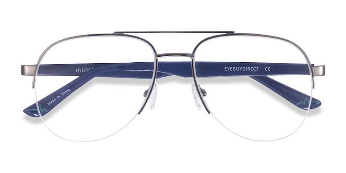 Gunmetal Hydroflux -  Metal Eyeglasses