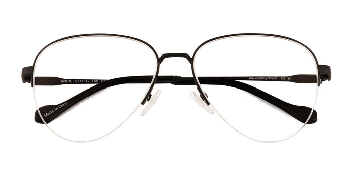Black Andie -  Metal Eyeglasses