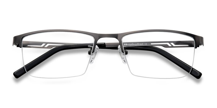 Gunmetal Algorithm -  Lightweight Metal Eyeglasses