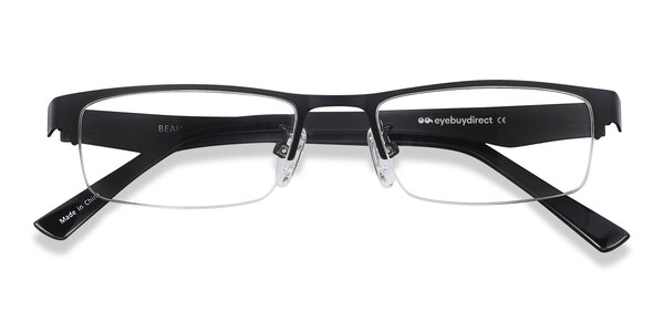 Beau prescription eyeglasses (Black)