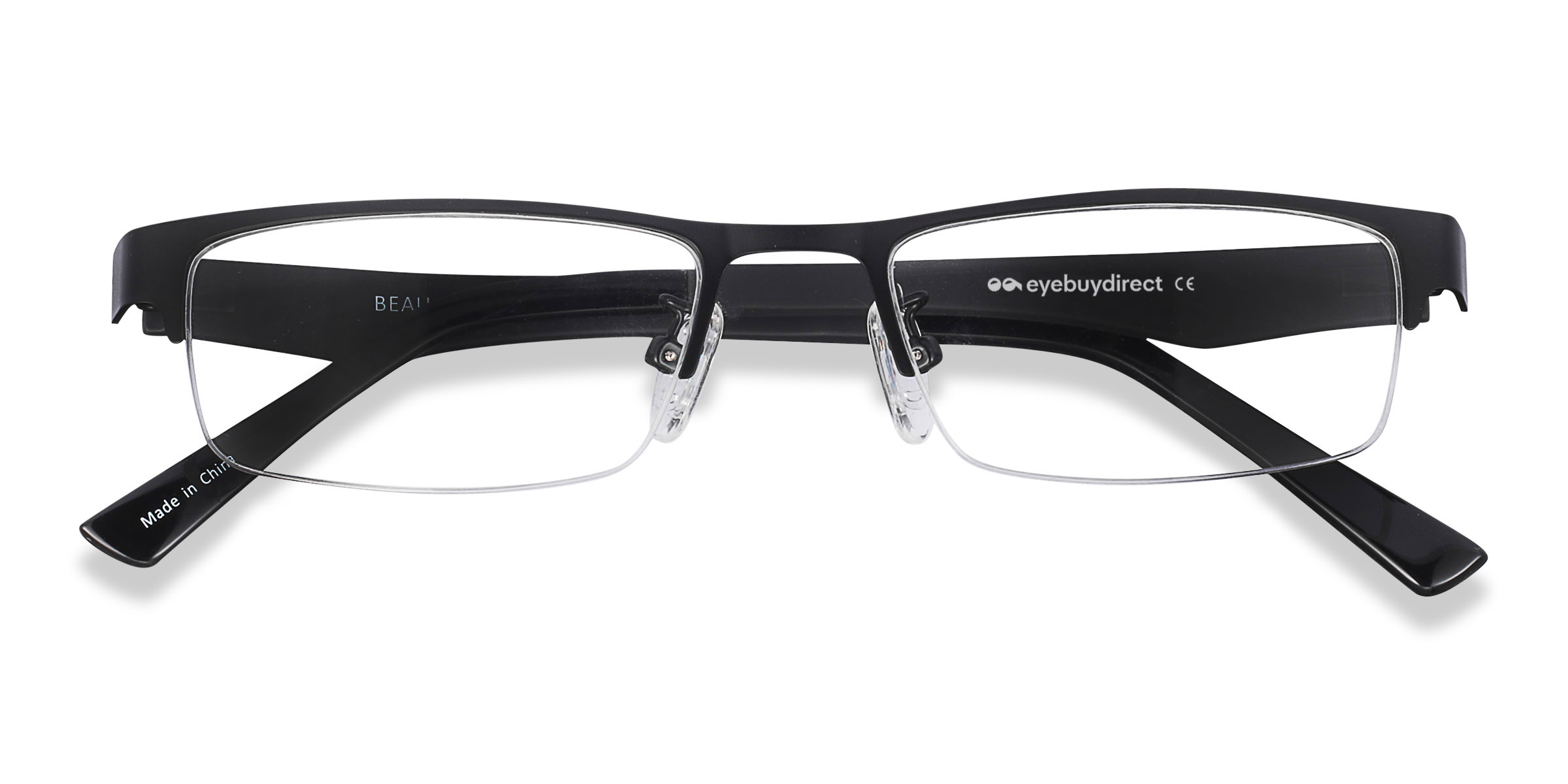 Unisex s rectanglePlastic, Metal Prescription eyeglasses - Eyebuydirect s Beau