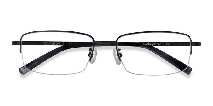 Black Remington -  Lightweight Titanium Eyeglasses